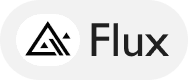 Flux label text