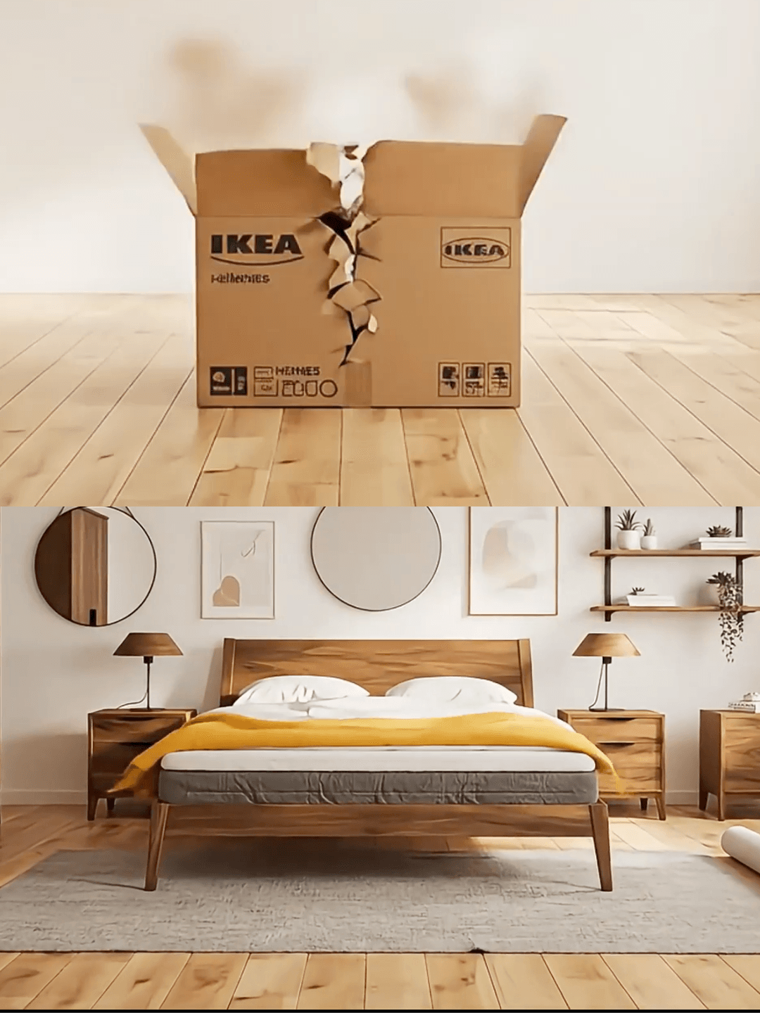 Product explosion effect workflow template cover (OpenCreator)